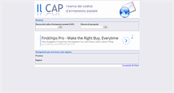 Desktop Screenshot of ilcap.it